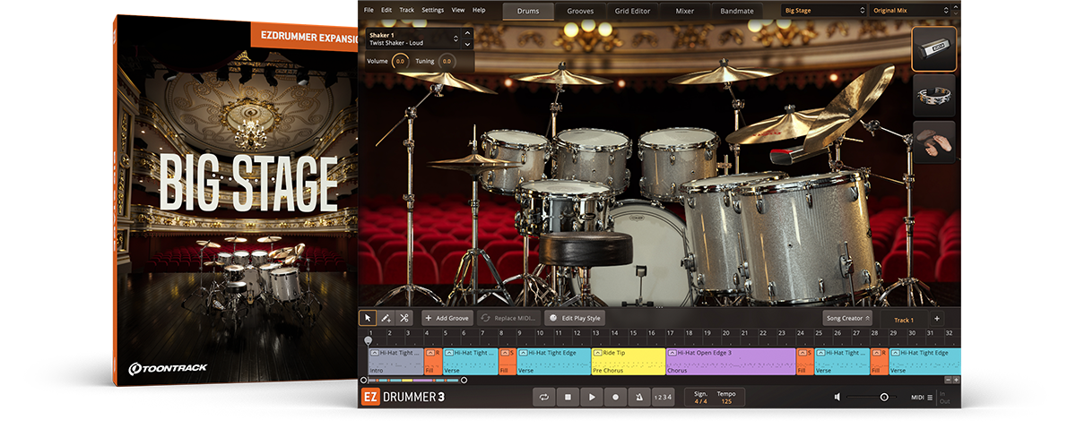Toontrack EZX | Big Stage